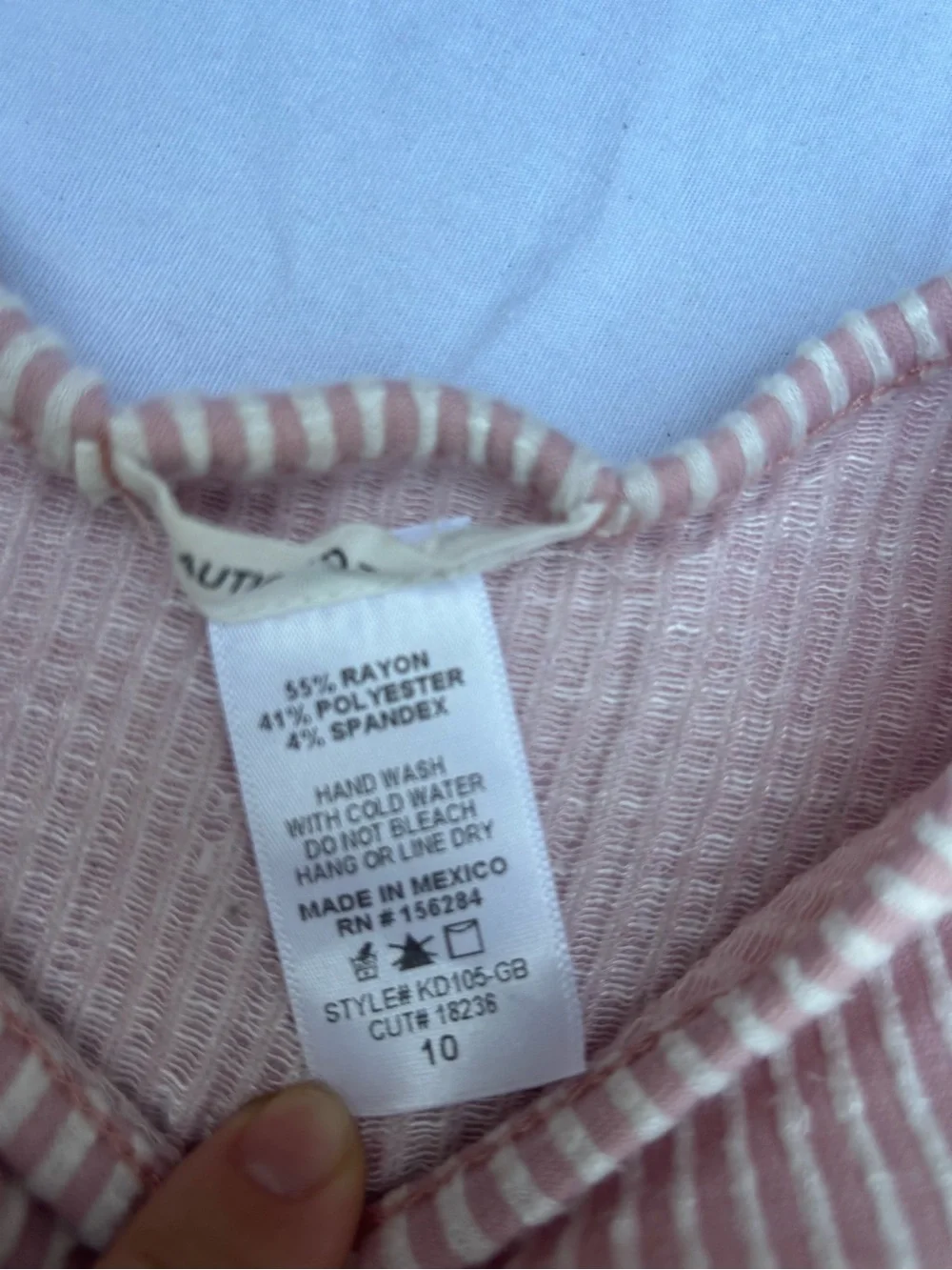 Caution to the wind￼ soft blush